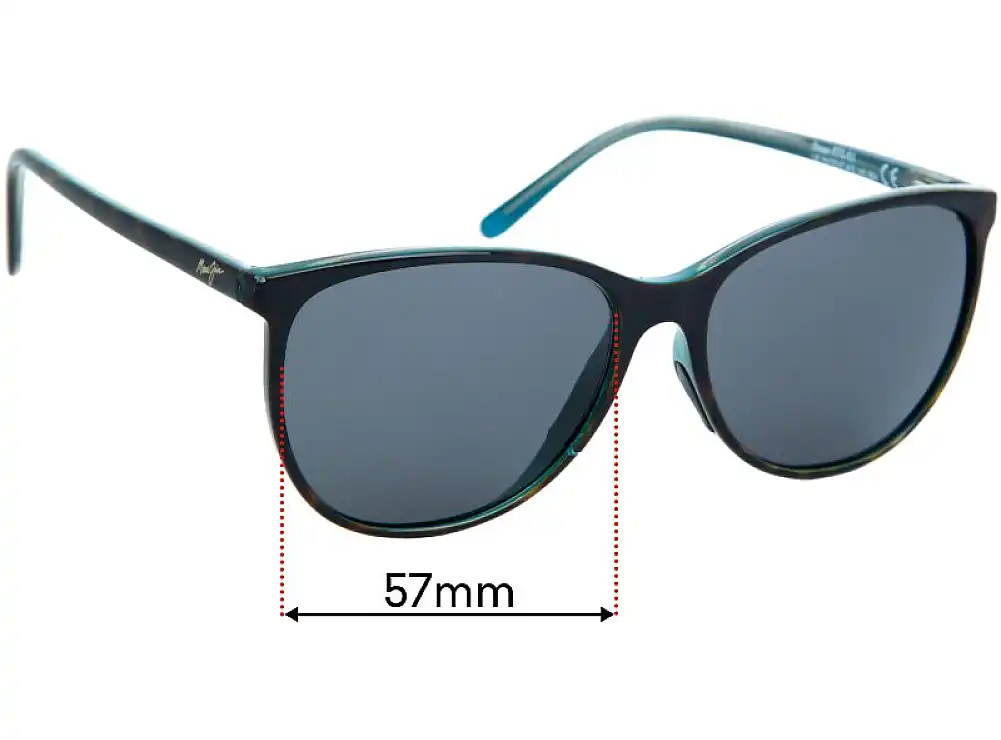 マコリン Maui Jim MJ723 Ocean 57mm Replacement Lenses